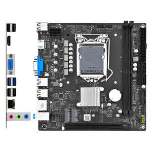 เมนบอร์ด H510 Micro-ATX รองรับ LGA 1200 DDR4 32GB รองรับซีพียู Intel เจนเนอเรชั่น 10 และ 11 กราฟิกการ์ดในตัว - Product Image 1