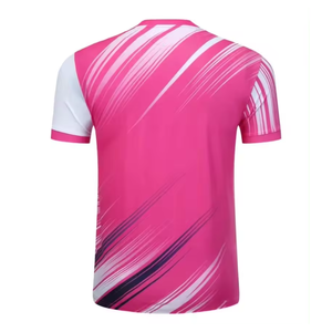 Özel üretici nefes hızlı kuru moda spor gömlek tenis özel süblimasyon Polyester Badminton kazağı Tops - Product Image 6