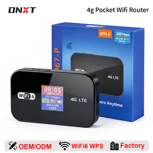 Routeur Wifi 4G LTE DNXT, Wifi6 300 Mbps, routeur Wifi 4G, WPS, 3000 mAh, Wifi <span class=keywords><strong>mobile</strong></span> sans fil, mode AP, routeur Wifi en voiture pour les voyages - Product Image 1