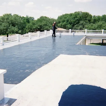 Revêtement imperméable en caoutchouc liquide à base d'eau de polyuréthane pour le prix imperméable de membrane de toit