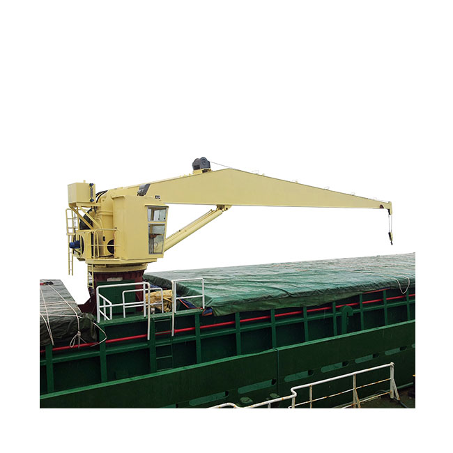 China Manufacturer Cantilever Pedestal Marine Lifting Jib Crane for sale