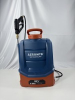 Agrarische 15L rugzakspuit met accu, verstelbare spuitmond, 67psi max. druk, lange batterijduur, automatische pomp voor