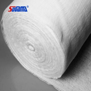 قطن طبي جراحي غير معقم مائي قطن ماص شاش جامبو لفة كبيرة 90 × من الشركة المصنعة للياردات - Product Image 4