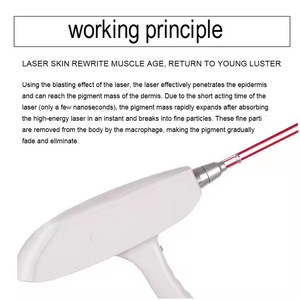 เครื่องลบรอยสักแบบพกพา ราคาประหยัด ผลิตจากสแตนเลส ปลอดภัย ด้วยเทคโนโลยีที่เป็นมิตรต่อสิ่งแวดล้อม สำหรับการลบรอยสักแต่งหน้า - Product Image 4