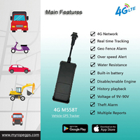 Dispositivo de seguimiento en tiempo real para coche de alta calidad 4G LTE GPS GSM GPRS relé de vehículo rastreador GPS
