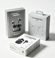 Boîte d'emballage personnalisée haut de gamme pour accessoires de téléphonie mobile, pour écouteurs et câbles, etc.