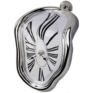 Orologio da Parete Creativo Effetto Sciogliere, Decorazione Casa, Regalo, Stile Surrealista <span class=keywords><strong>Salvador</strong></span> Dalí, Orologio Distorto Surreale - Product Image 1