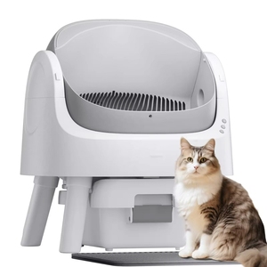 AutoScooper 11 Bac à litière pour chat en plastique intelligent de grande capacité - Nettoyage automatique mains libres pour les familles multi-chats - Product Image 1
