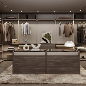 Armario de Estilo Moderno Clásico <span class=keywords><strong>Poliform</strong></span>, Muebles a Medida con Diseño Elegante para Apartamento, Hotel, Hogar - Product Image 1