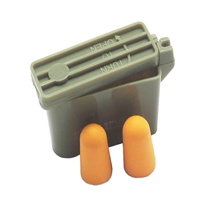 DFEP01 Silicon Rubber Earmuff with Chain Rope for Use with Green Plastic <b>Box</b> - Product Image 2