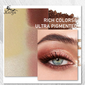 OEM Clear 5 Color Sweatproof Shimmer Eyeshadows <strong>Earth</strong> Tone Matte Eye <strong>Shadow</strong> Highly Pigmented Creamy Makeup Eyeshadow Palette - Product Image 5