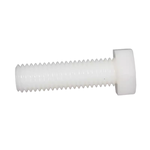 Vis à tête hexagonale en plastique, écrous, rondelles M8, finition nylon, filetage complet, vente en gros, noir, blanc - Product Image 1