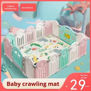 Dropshipping Kidsren gioco di recinzione di plastica protettiva per bambini strisciante tappetino per bambini barriera protettiva per la conservazione - Product Image 2