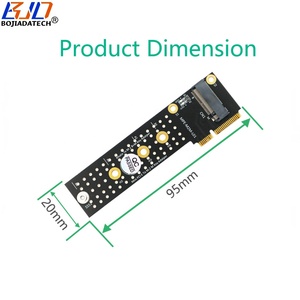 واجهة صغيرة PCI-E MPCIe إلى NGFF <span class=keywords><strong>M</strong></span>.<span class=keywords><strong>2</strong></span> <span class=keywords><strong>M</strong></span>-Key فتحة محول بطاقة لـ 2230 2242 2260 2280 M2 NVME SSD - Product Image 4