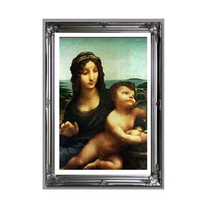 Religious traditional photo frame wood frame muslim picture frames