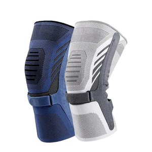 <span class=keywords><strong>Genouillère</strong></span> de compression <span class=keywords><strong>médicale</strong></span> avec stabilisateurs de coussinets en gel pour la rotule Genouillères de volley-ball en nylon pour la protection - Product Image 1