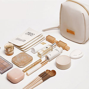 Organizador de cosméticos profesional con logotipo personalizado, neceser de viaje con cremallera y almacenamiento de maquillaje - Product Image 6