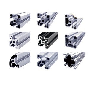 Perfil de Aluminio Estándar Europeo 4040, Equipo de Banco de Trabajo para Línea de Ensamblaje, Estructura de Campana, Productos de Aluminio Europeos - Product Image 5