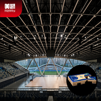 Revêtement de sol sportif en érable MERRY PRO, écologique, durable, résistant au feu, installation rapide, pour terrains de basketball et de badminton en intérieur