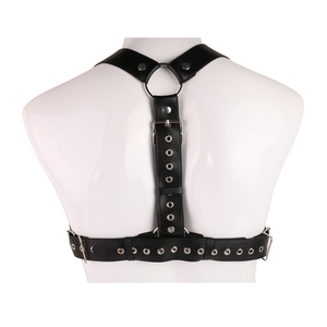 Harnais de poitrine en cuir pour homme, outil de plaisir BDSM, nouveau bandage pour jeux de couple - Product Image 2