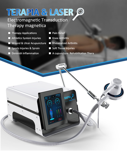 Electromagnetic Therapy Device Bone Injury Recovery Should Back Pain Relief 2 Mode Choose Air Cooling Therapy Pain Free