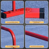 Barres parallèles personnalisables pour la remise en forme, hauteur 50 cm, pour usage en maternelle, barres de pompes en fer, structure d'escalade pour enfants