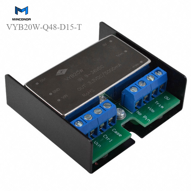 (Power Supplies DCDC Converters) VYB20W-Q48-D15-T