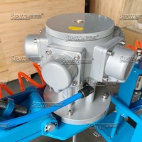 Disperseur mobile pneumatique à angle réglable 120° en acier inoxydable 304/316, semi-automatique, faible bruit, pour le mélange de saveurs