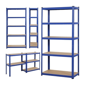 Supermarket Display Shelf General Store Metal Shelves Goods Metal Shelf Rack For Warehouse