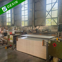 Contreplaqué mélaminé blanc, brun, gris de haute qualité 4x8, feuilles de bois de première classe haute résistance pour la fabrication de meubles