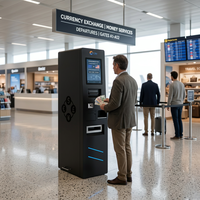 Solución de Software SDK para Kiosco de Pago de Cambio de Divisas ITK-DEV, Intel Core I5, Pantalla LCD de 21.5 Pulgadas, Tipo Piso, para Aeropuertos y Centros Comerciales