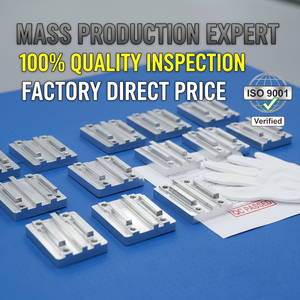 定制加工服务 OEM 数控原型制作 不锈钢 铝合金加工服务 制造硬件 - Product Image 1