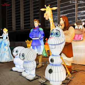 الدعائم شخصية الفيلم الثلج الأبيض الحيوان فانوس المعرض - Product Image 6