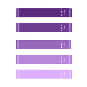 Juego <span class=keywords><strong>de</strong></span> Bandas <span class=keywords><strong>de</strong></span> Resistencia TPE con Logotipo Personalizado, 5 Niveles, 10-50 Libras, Bandas Elásticas para <span class=keywords><strong>Ejercicio</strong></span>, Múltiples Combinaciones <span class=keywords><strong>de</strong></span> Colores en Caja <span class=keywords><strong>de</strong></span> Papel - Product Image 3