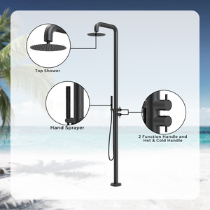 <span class=keywords><strong>Colonne</strong></span> de douche extérieure moderne en acier inoxydable, <span class=keywords><strong>colonne</strong></span> de douche sur pied, <span class=keywords><strong>robinet</strong></span> de douche - Product Image 2