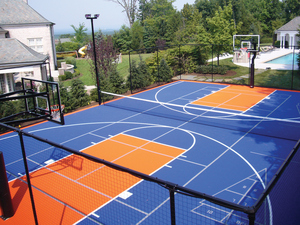 Carreaux de basket-ball en plastique souple pour extérieur, pickleball, volley-ball, padel, tennis, badminton, carrelage pour extérieur - Product Image 4