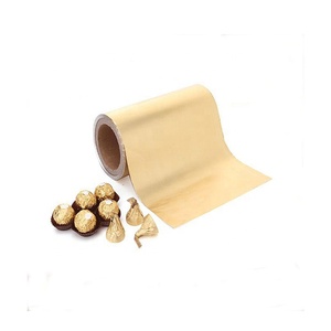 Hot sale 8011 alloy coated treatment food grade candy and chocolate wapper aluminum foil - Product Image 6