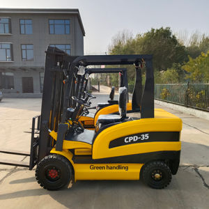 מלגזה חשמלית חדשה במלואה 1.5 טון 2 טון 3 טון 3.5 טון קיבולת 3 מטר 6 מטר משאיות הידראוליות לערום משטחים למסעדה ומחסן - Product Image 2