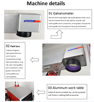 Machine de marquage laser à fibre Guangzhou Hanniu ML20 30 50 à bon prix avec ordinateur pour le métal