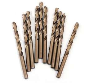 2025 19 pièces 1.5mm-6.5mm diamètre porte-outil acier à grande vitesse titane enduit rond foret hélicoïdal ensemble - Product Image 6