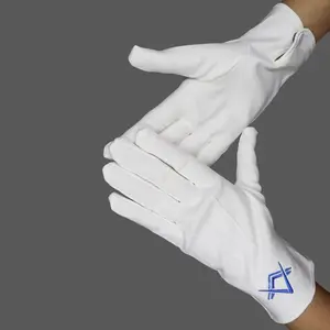 guantes blancos con botón de presión de alta calidad para muchas  aplicaciones: Alibaba.com