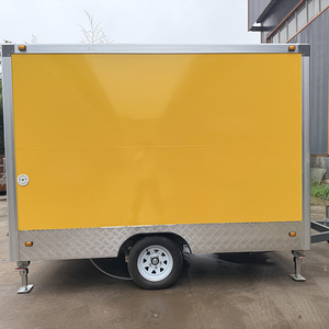 Camion de restauration mobile entièrement équipé, camions de restauration rapides personnalisés d'occasion, <span class=keywords><strong>remorque</strong></span> de concession à prix abordable - Product Image 4