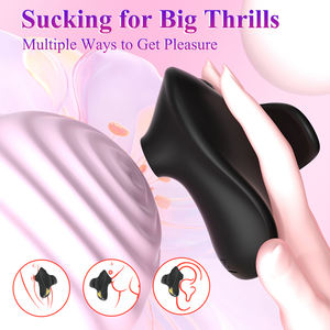 Jolly Space grosir mainan seks wanita Stimulator klitoris g-spot Vibrator hisap untuk wanita - Product Image 3