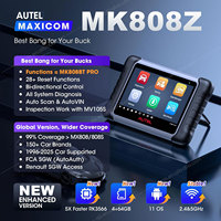 Autel MaxiCOM MK808Z, máquina de escáner OBD2 de sistema completo de coche, herramientas de diagnóstico de vehículo universales Altar de escaneo de Sistema completo profesional