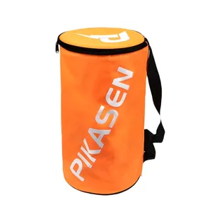 Sac à bandoulière pour balles <span class=keywords><strong>de</strong></span> <span class=keywords><strong>tennis</strong></span> PIKESEN en tissu Oxford orange 600D, pliable, professionnel, grande capacité, 60 balles - Product Image 1