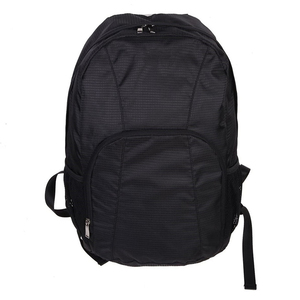 Sac à dos imperméable pliable multifonctionnel léger pour la plage, la rivière, le camping, le surf, le canoë, la randonnée, avec sangle de poitrine, noir - Product Image 1