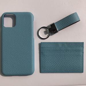 سلع جلدية أصلية تحظى بشعبية كبيرة لهاتف آيفون 11-16 برو جراب جلد آيفون سلسلة مفاتيح من الجلد بسلسلة مفاتيح - Product Image 5