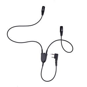 Kit <span class=keywords><strong>d</strong></span>'interphone filaire <span class=keywords><strong>pour</strong></span> <span class=keywords><strong>casque</strong></span> ouvert Communication de groupe en temps réel Rider-to-Rider <span class=keywords><strong>pour</strong></span> radio Kendwood 2Pin - Product Image 3