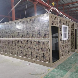 Unidades de Baño Portátiles Plegables, Contenedores Prefabricados, Paneles Sándwich de Acero Transpirables, Diseño Rústico, para Oficinas y Edificios - Product Image 2