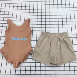 Maillot de bain une pièce à manches longues pour bébé garçon et fille, motif floral et rayé, avec protection solaire UPF 50 et motif dessin animé sur le devant, idéal pour le surf et la plongée - Product Image 3